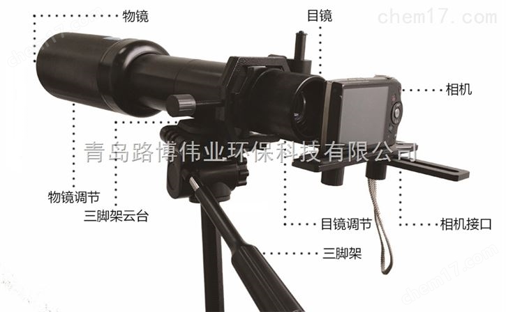 林格曼数码测烟望远镜路博LB-801黑度计