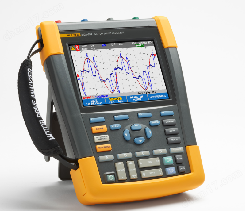 Fluke MDA-550 系列 III 电机驱动器分析仪