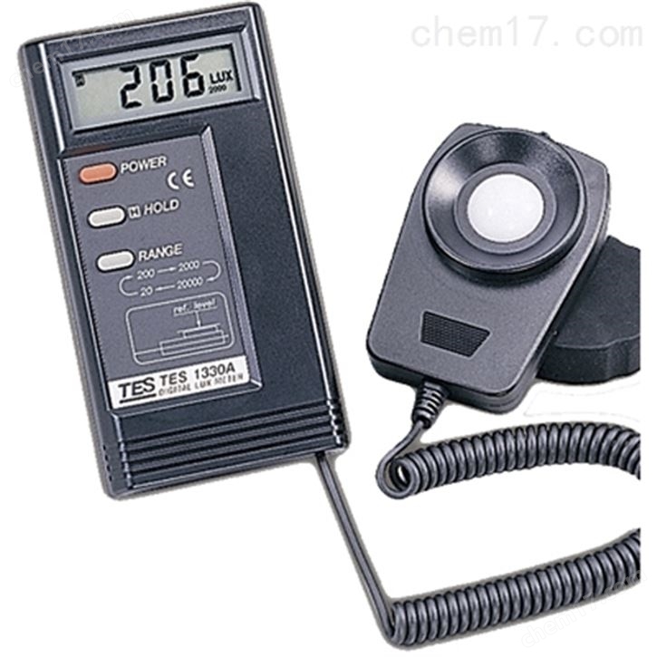 泰仕TES-1330A数字式照度计