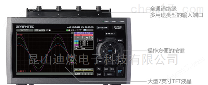 midi LOGGER HV GL2000记录仪