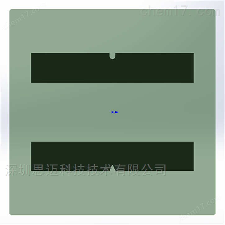 冲击试样标准尺寸板