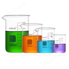 葵花耐高温无铅玻璃烧杯5ml-5000ml 现货