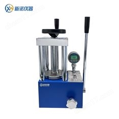 新诺仪器实验室手动粉末压片机0-40T数显表